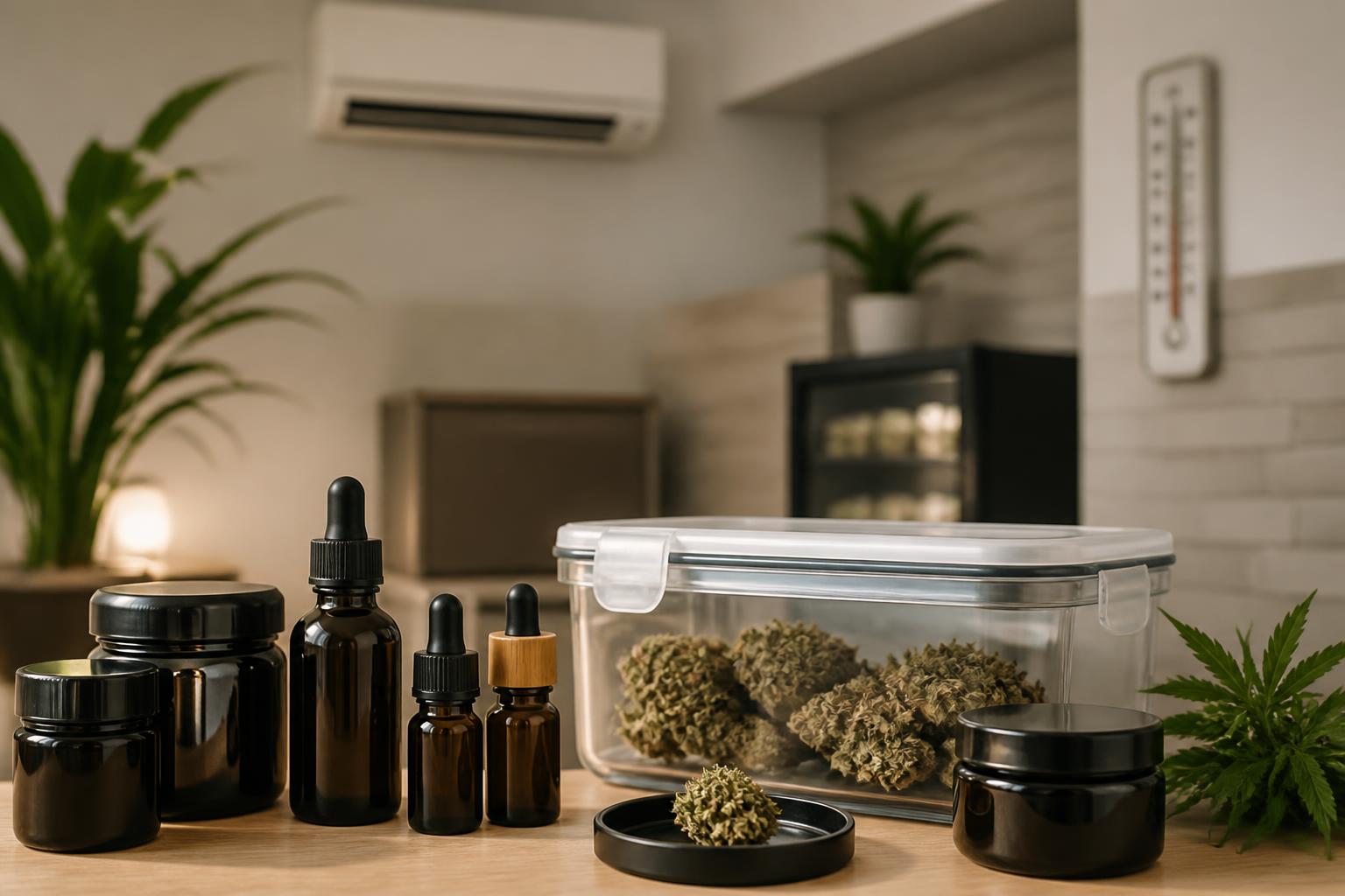 Comment stocker et conserver ses produits cbd : éviter les erreurs courantes et préserver leur qualité face à la lumière et à la chaleur