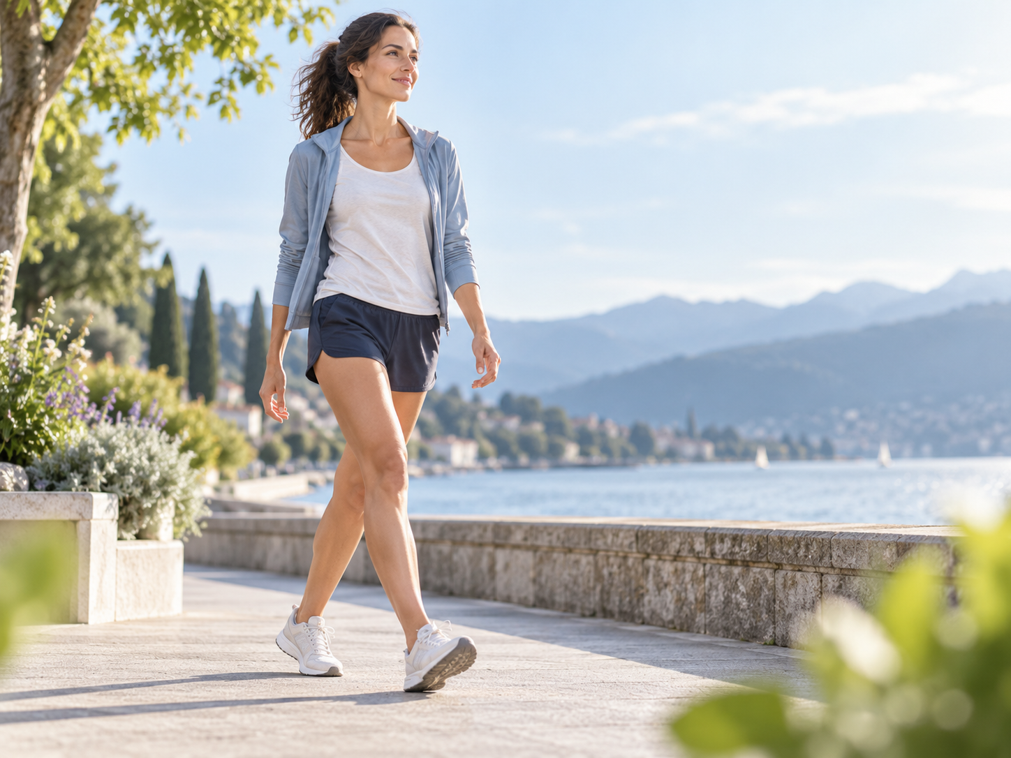Marche et activité douce pour le confort des jambes