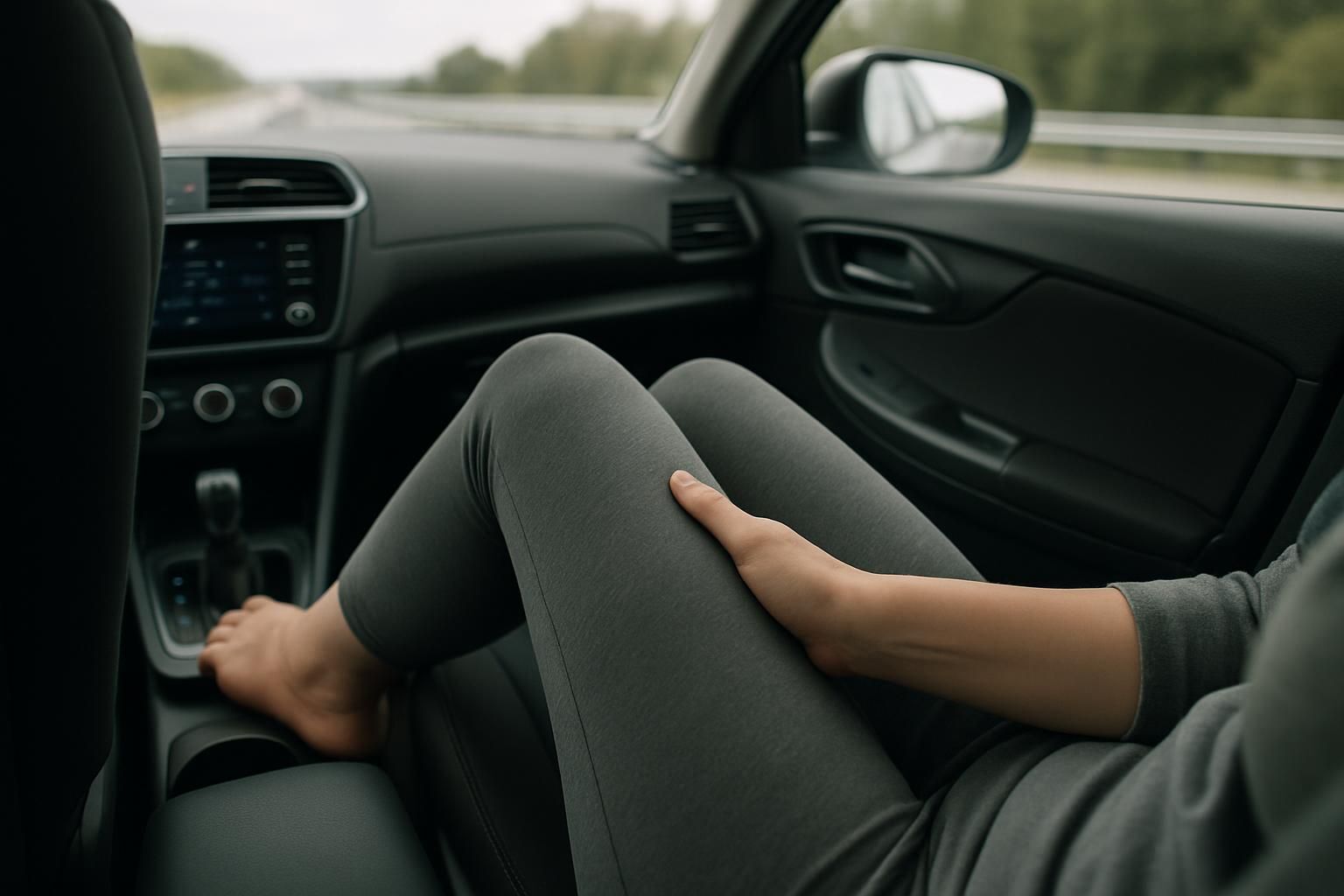 Jambes gonflées après 4h d’autoroute ? Voici comment les soulager vite !