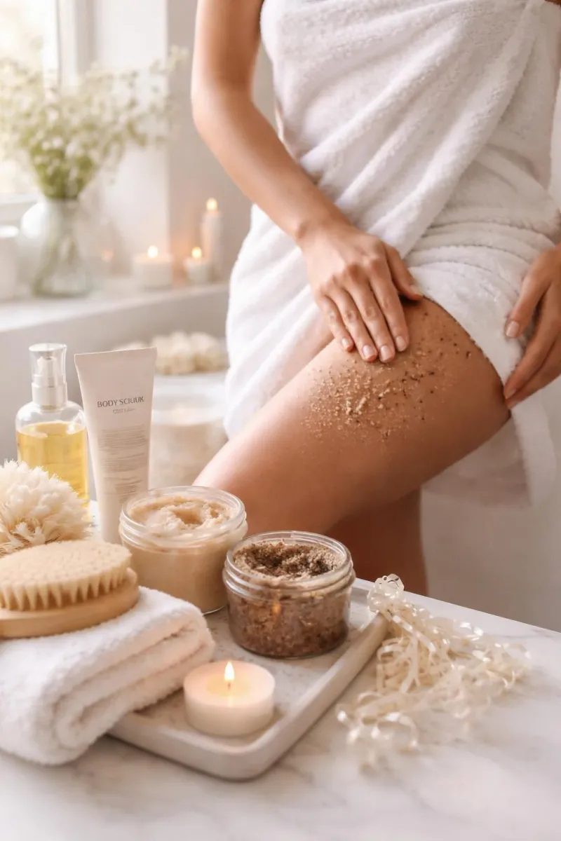 découvrez à quelle fréquence réaliser un gommage corporel adapté à votre type de peau, qu'elle soit sèche, sensible ou sujette aux imperfections, pour une peau douce et éclatante.