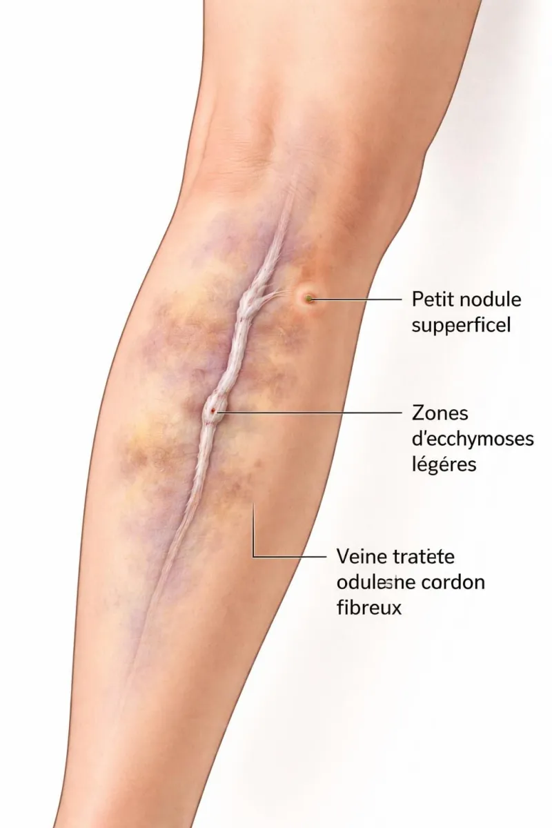découvrez pourquoi des bosses peuvent apparaître sous la peau après une sclérothérapie et quelles sont les solutions efficaces pour les traiter.