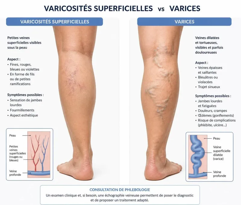 découvrez la durée normale des bleus après une sclérose ou un laser des varices et apprenez à reconnaître les signes à surveiller pour une récupération en toute sécurité.