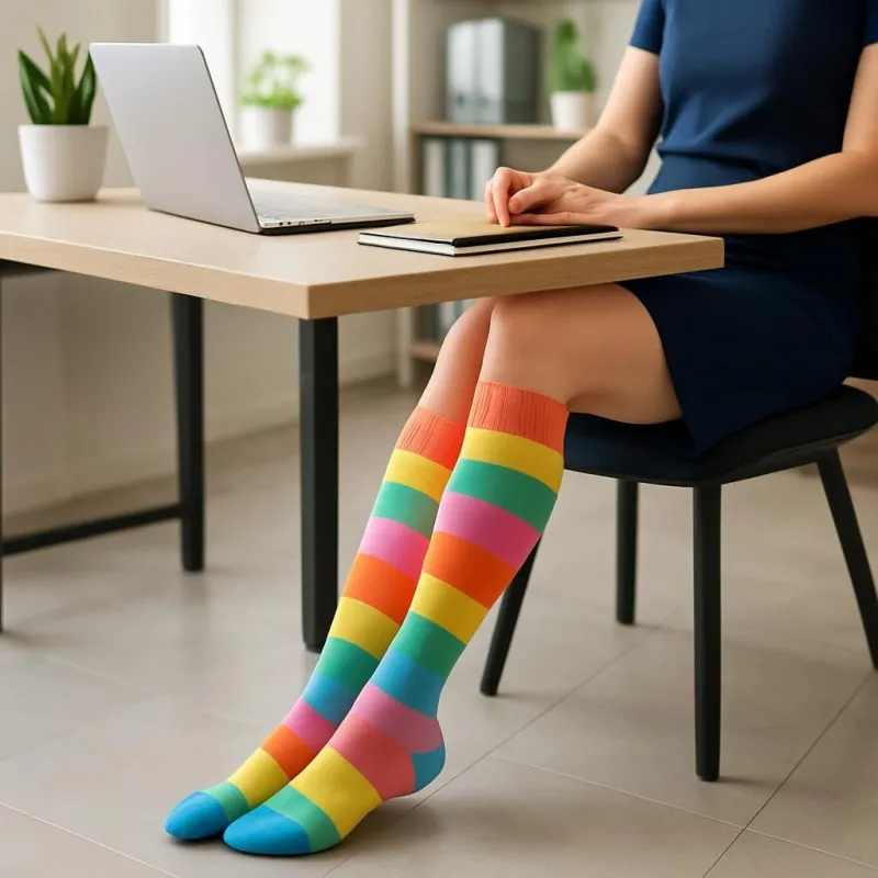 Découvrez comment choisir vos chaussettes de compression bien-être sans les confondre avec un dispositif médical. Guide pratique pour bien comprendre leurs usages et bénéfices.