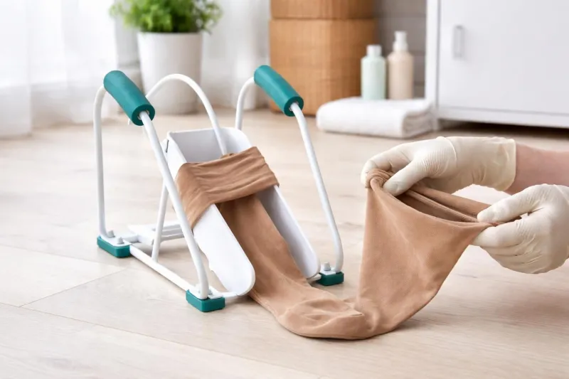 découvrez nos astuces simples et efficaces pour enfiler facilement un bas de contention sans difficulté, et profitez d'un confort optimal au quotidien.