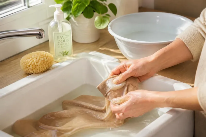 Comment laver ses bas de contention sans perdre leur efficacité ?