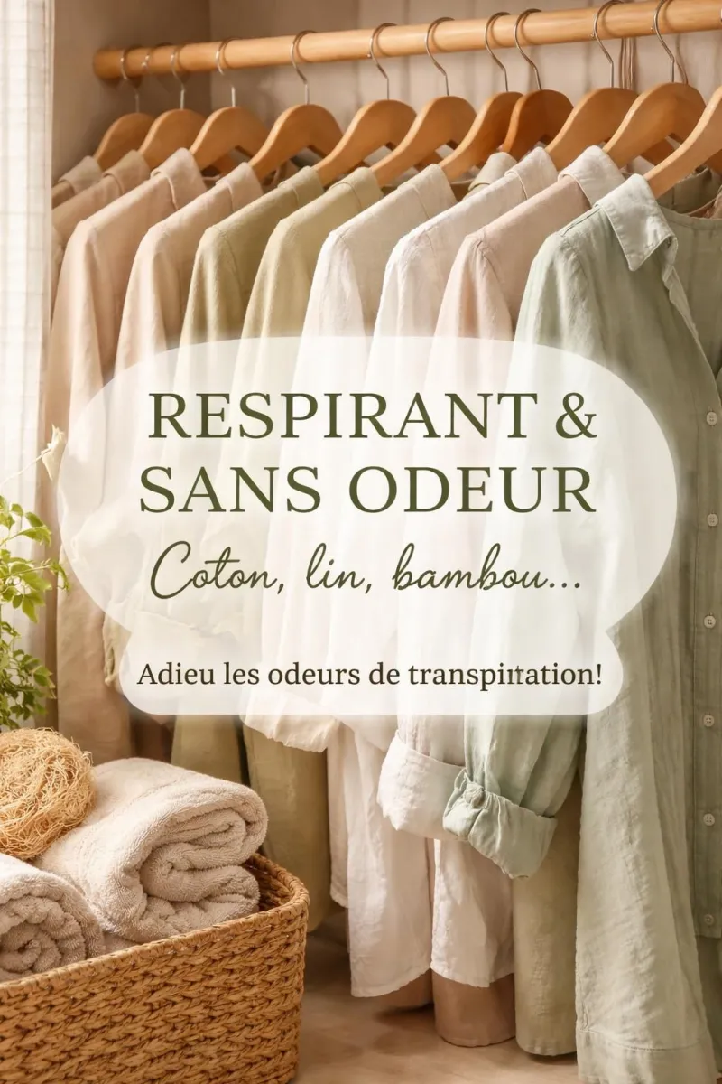 découvrez comment réduire les odeurs de transpiration grâce à une routine de douche efficace et le choix judicieux des textiles adaptés pour rester frais toute la journée.