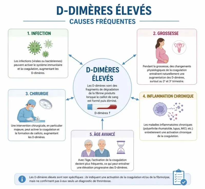 découvrez le lien entre des taux élevés de d-dimères et l'inflammation, et comprenez ce que révèle la crp dans ce contexte médical essentiel.