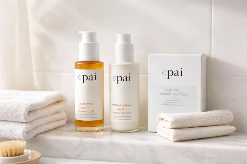 découvrez une routine de double nettoyage visage adaptée aux peaux sensibles avec pai skincare, pour une peau douce, apaisée et parfaitement nettoyée.