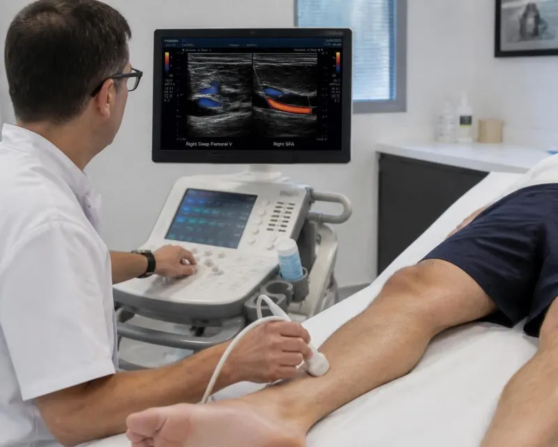 découvrez comment différencier les symptômes liés aux artères et aux veines et choisissez l'écho-doppler adapté pour un diagnostic précis et efficace.