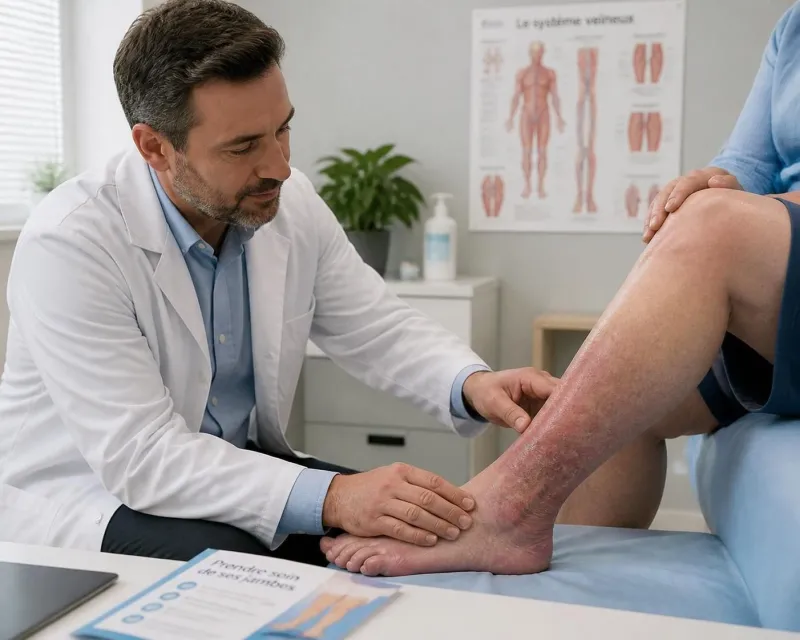 découvrez tout sur l'eczéma variqueux des jambes : symptômes, causes et traitements efficaces pour soulager et prévenir cette affection cutanée liée aux varices.
