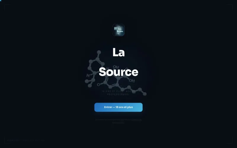 Aperçu du site La Source