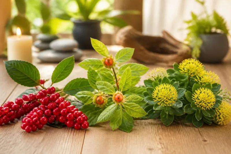 Plantes adaptogènes pour le stress chronique léger : comment associer ashwagandha, rhodiola et schisandra sans surstimulation