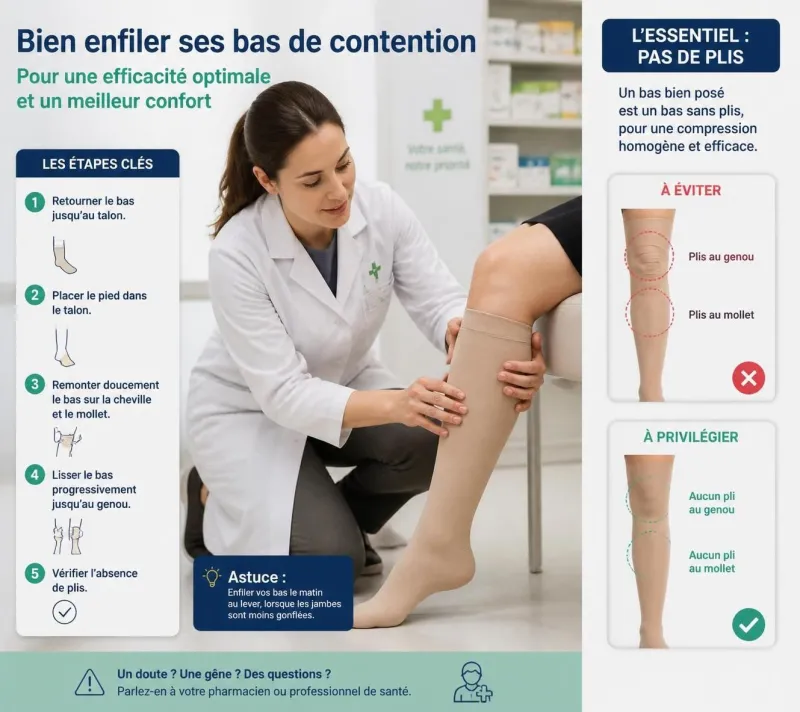 découvrez pourquoi le bas de contention peut provoquer un effet garrot au niveau du pli du genou et comment éviter cet inconfort pour un meilleur port au quotidien.