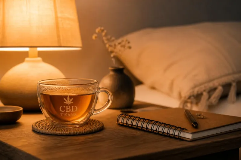 découvrez le protocole cbd 2026 pour une routine du soir relaxante sans somnolence le matin, avec tisane, topique et dosage adaptés. profitez d'un bien-être naturel et apaisant.