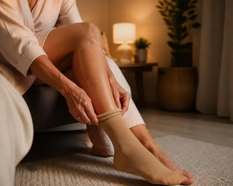 découvrez quand et comment retirer vos bas de contention le soir pour maximiser votre confort et favoriser une bonne circulation sanguine.