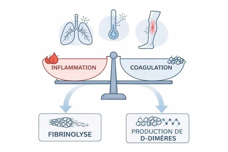 découvrez la signification des d-dimères élevés dans les analyses sanguines, leurs causes possibles et ce que cela peut révéler sur votre santé.