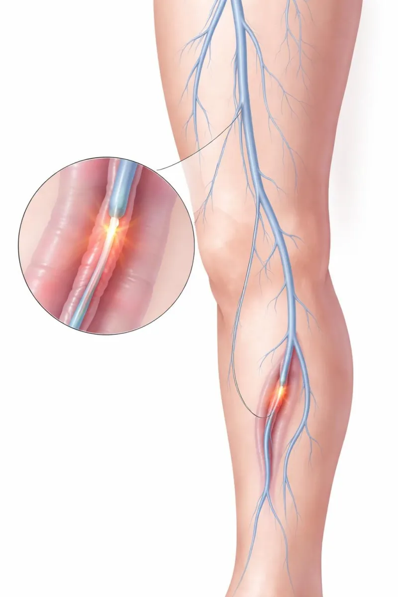 découvrez les suites opératoires courantes après un traitement par laser endoveineux pour varices, incluant les soins, les sensations possibles et les conseils pour une récupération optimale.