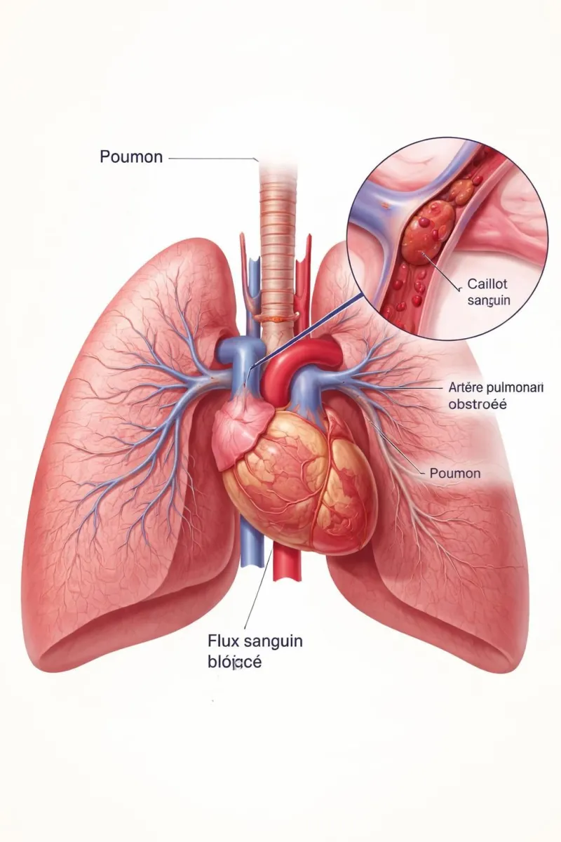 découvrez les premiers signes et symptômes de l'embolie pulmonaire pour une détection rapide et une prise en charge efficace. informez-vous sur les alertes à ne pas négliger.