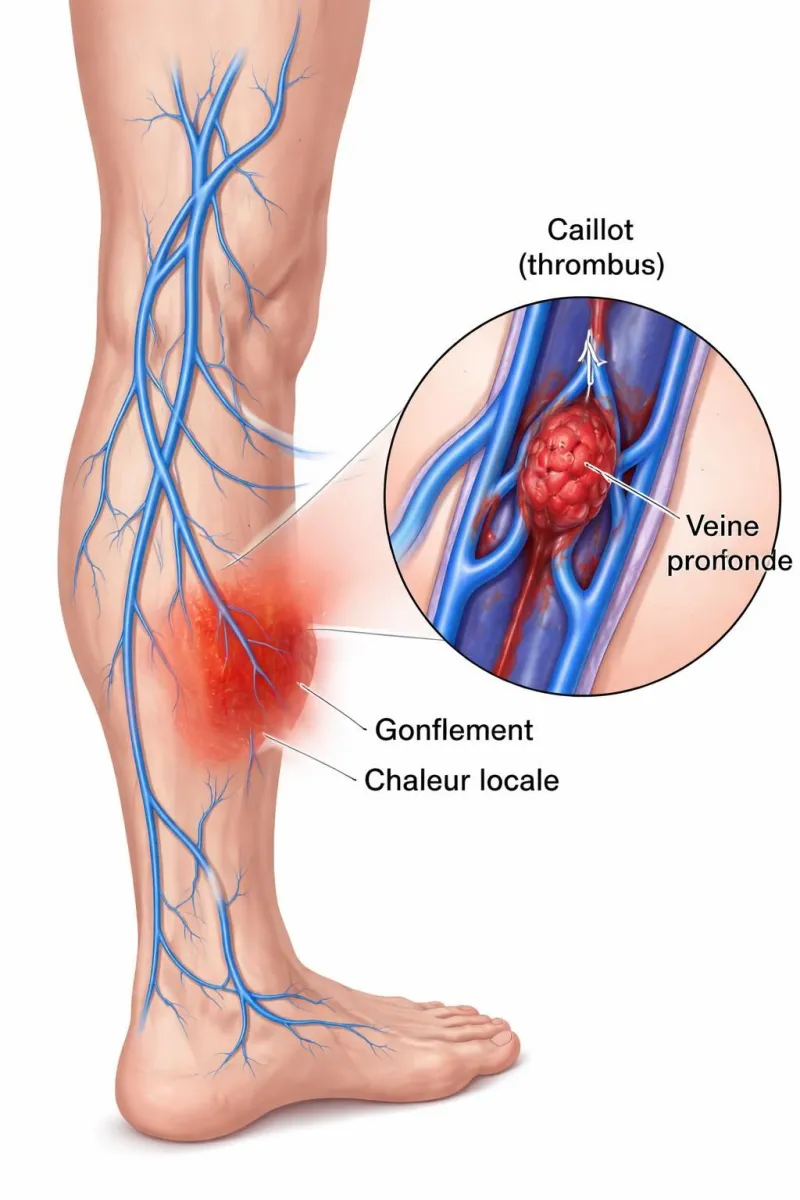 découvrez les symptômes clés de la phlébite profonde à identifier rapidement pour agir efficacement et prévenir les complications graves.