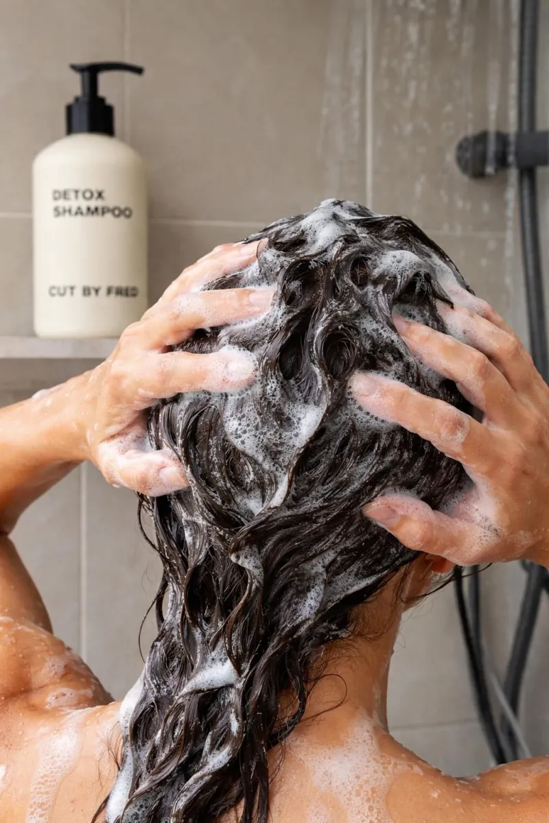 découvrez la routine shampoing et soin idéale pour cuir chevelu gras sans agresser, avec cut by fred. des conseils experts pour des cheveux propres et équilibrés au naturel.