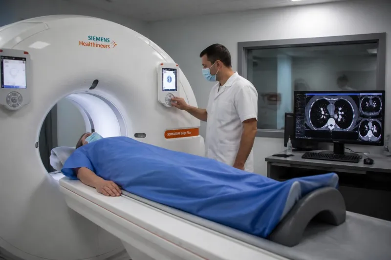 Scanner pour une embolie pulmonaire : comment se déroule l’examen et que recherche-t-on ?