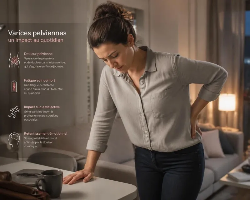découvrez les symptômes des varices pelviennes, comprenez les douleurs associées et l'importance d'un diagnostic précoce pour mieux gérer cette condition souvent méconnue.