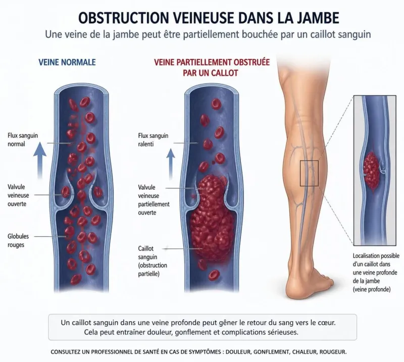 découvrez les causes principales et les symptômes d'une veine bouchée pour mieux comprendre cette condition vasculaire et ses implications sur la santé.